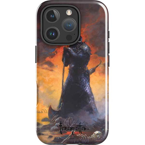 Death Dealer by Frazetta iPhone 16 Pro Max Impact Case
